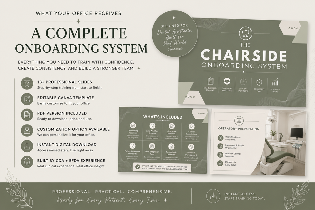 The Chairside Onboarding System