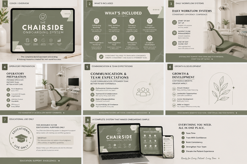 The Chairside Onboarding System